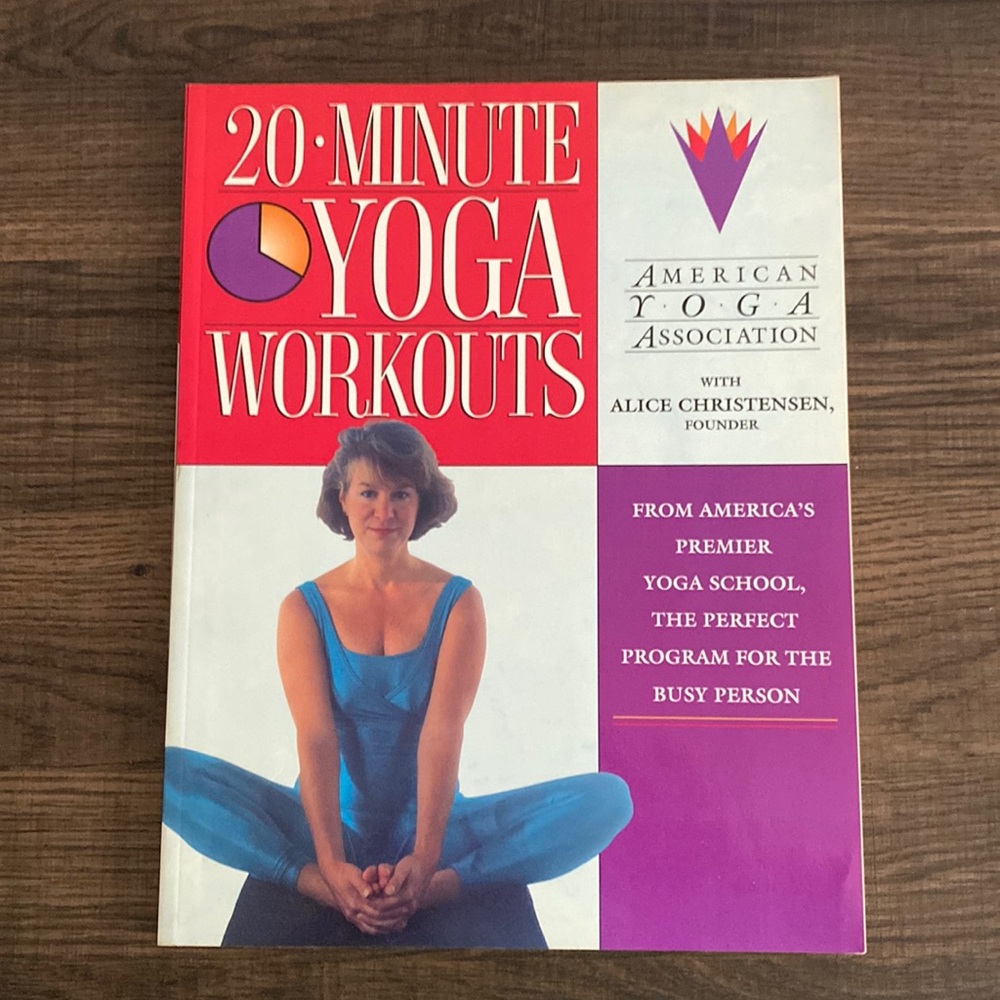 Book 20 Minute Yoga Workouts